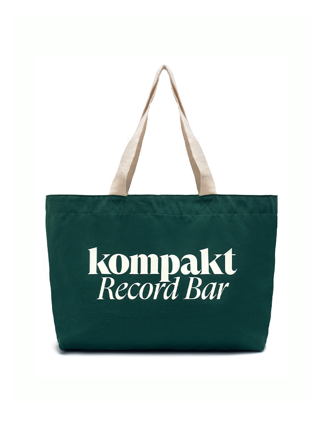 콤팩트 레코드 바_ KRB Logo Tote Bag [Green]
