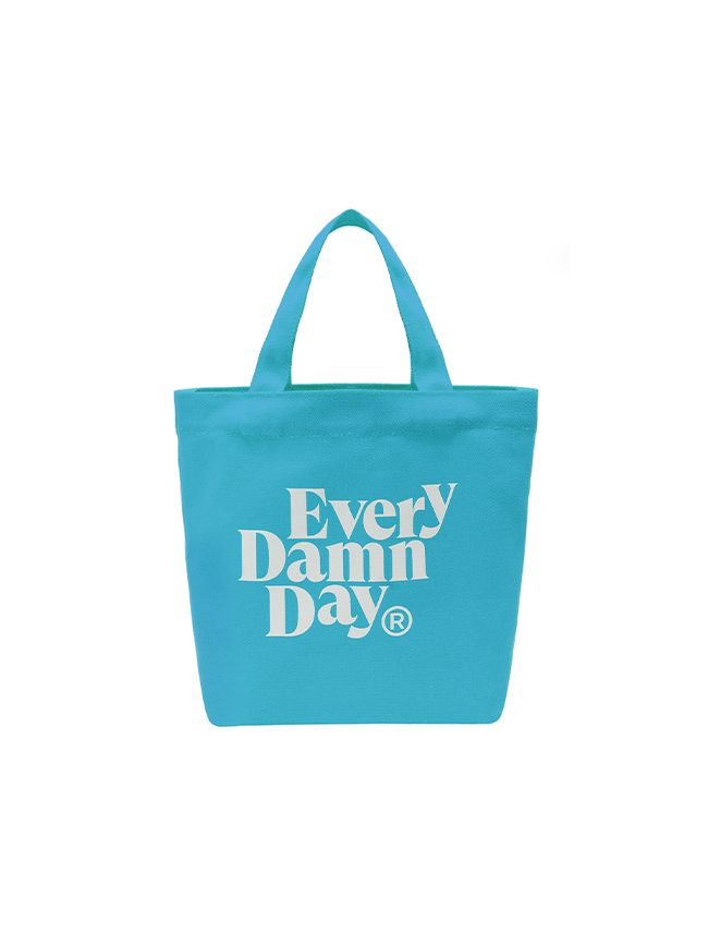 콤팩트 레코드 바_ Every Damn Day Mini Tote Bag [Sky Blue]