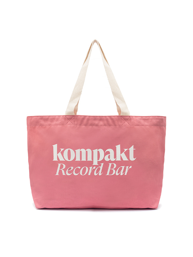 콤팩트 레코드 바_ KRB Logo Tote Bag [Pink]