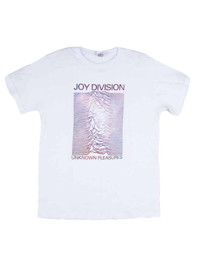 블리치아트_  Joy Division Space T-Shirt [WHITE]