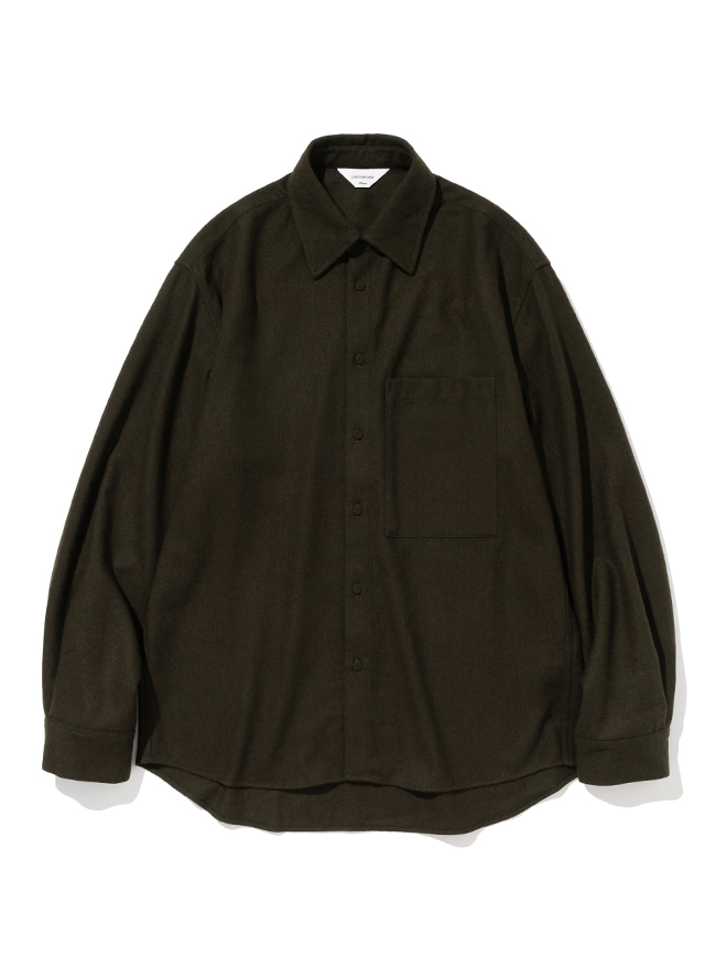 [09/29] 예약발송 로드존그레이_park wool l/s shirts [brown]