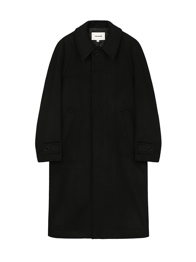 토니웩_ Cashmere Mac Over Coat [Black]
