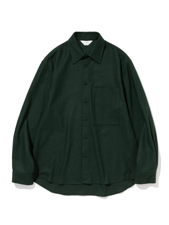 [09/29] 예약발송 로드존그레이_park wool l/s shirts [green]
