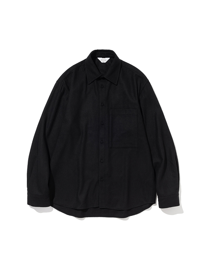 로드존그레이_park wool l/s shirts [black]