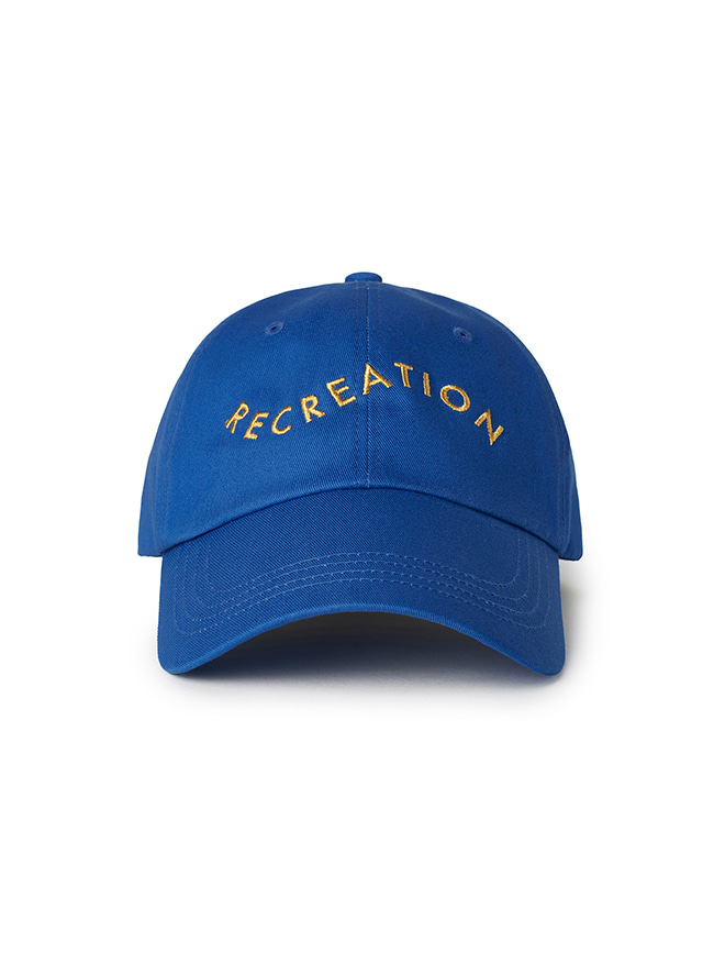 와일드띵스_ WT RECREATION LOGO CAP [BLUE]