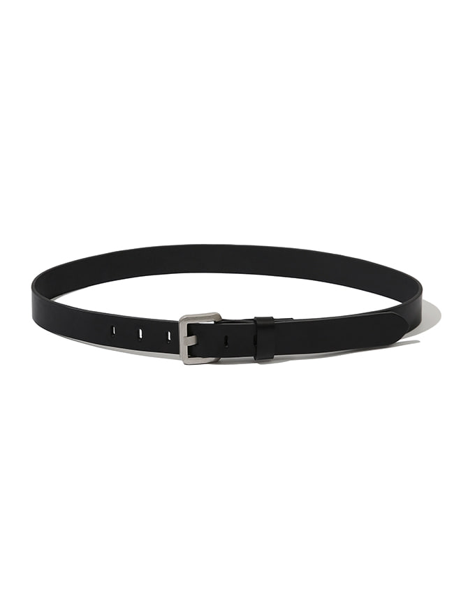 [09/26] 예약발송 로드존그레이_ square leather belt [black]