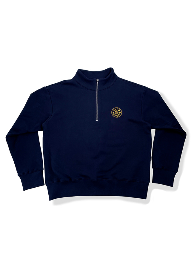 탭루덴스_ TABB Logo Half Zip-Sweatshirt [Navy]