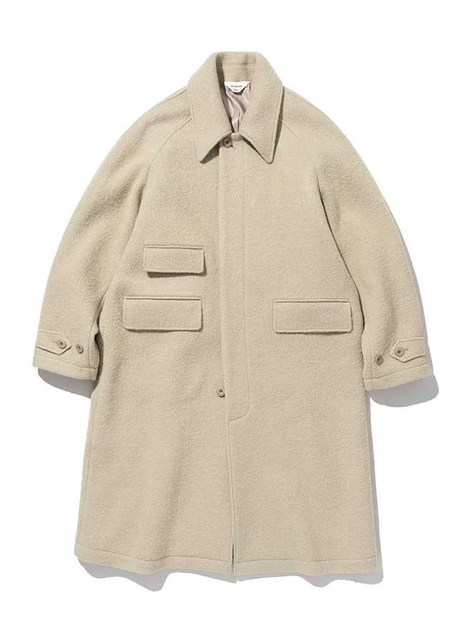 로드존그레이_park buckle balmacaan coat [beige]