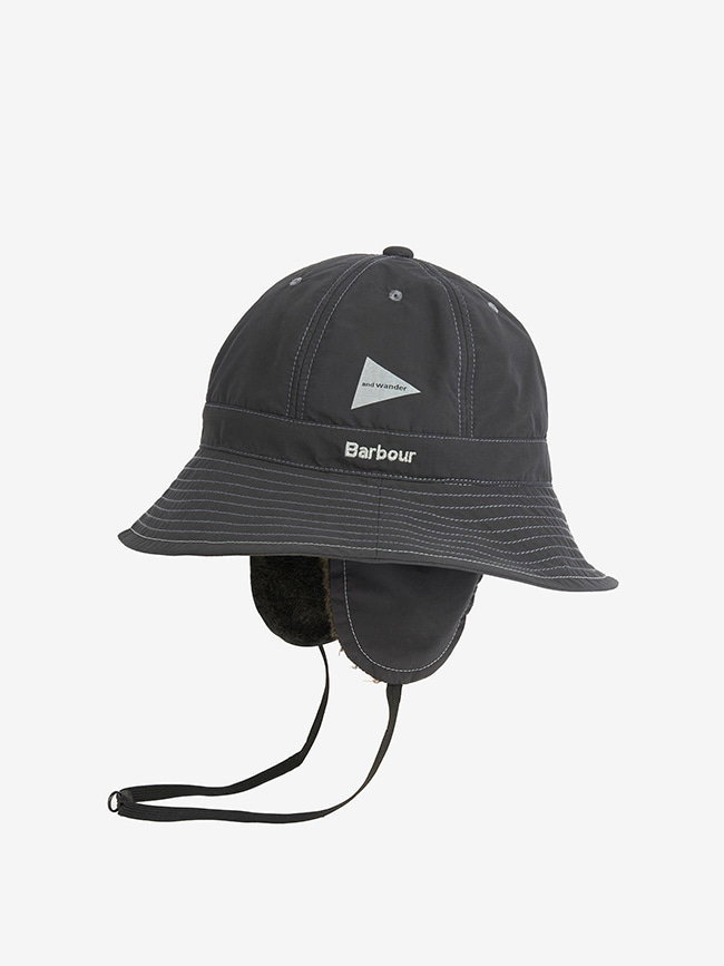 [OFFLINE ONLY] 바버_ Barbour x and wander Bucket Hat [Classic Black]