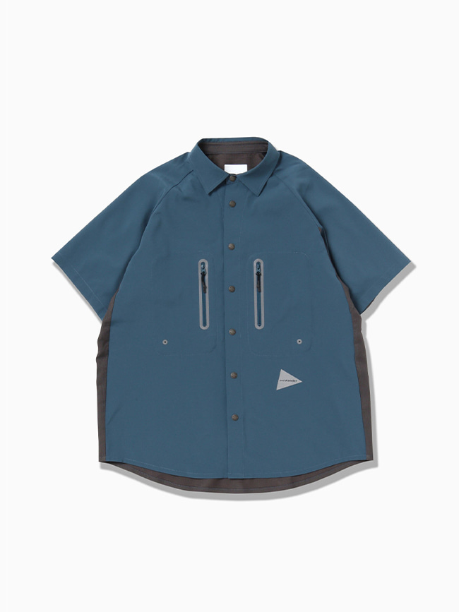 앤드원더_ Tech SS Shirt [Blue]