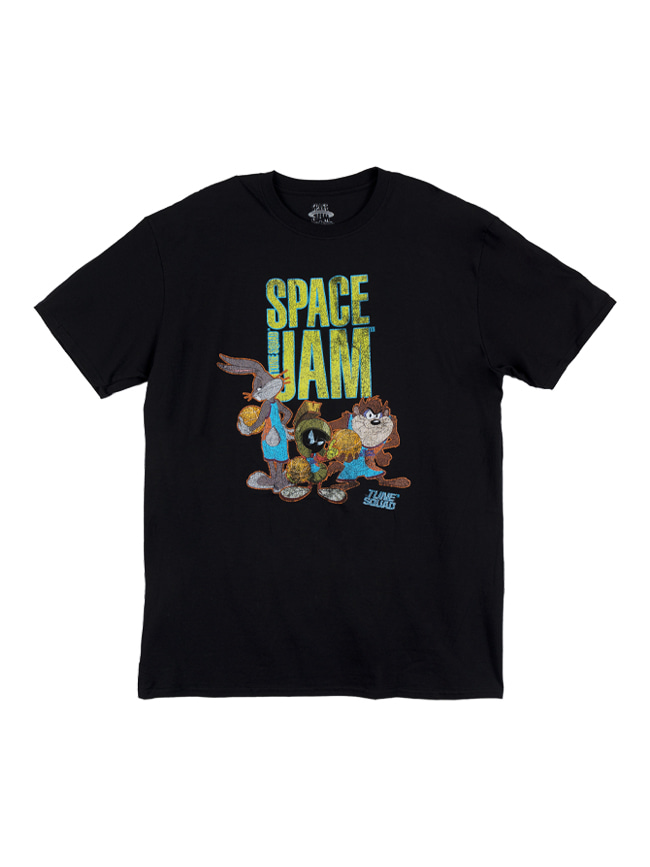 블리치아트_ Space Jam2 Tune Squad T-Shirt [BLACK]