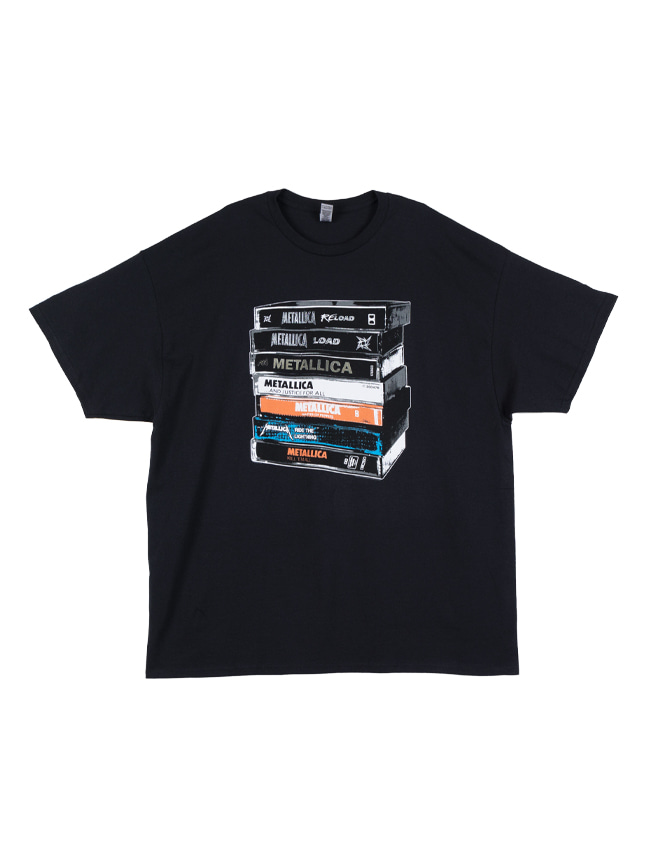 블리치아트_ Metallica Cassette T-Shirt [BLACK]