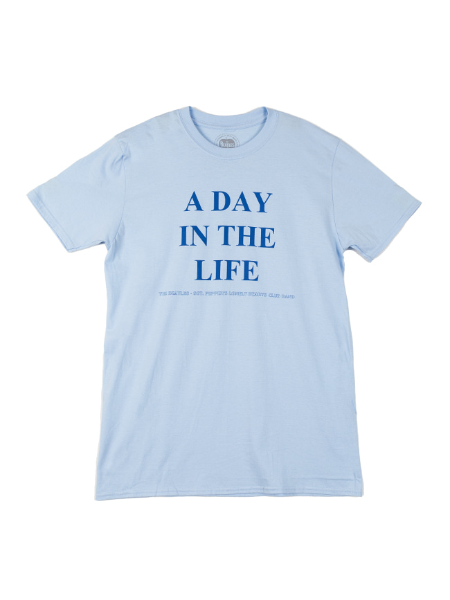 블리치아트_ Beatles A Day In The Life T-Shirt [BLUE]