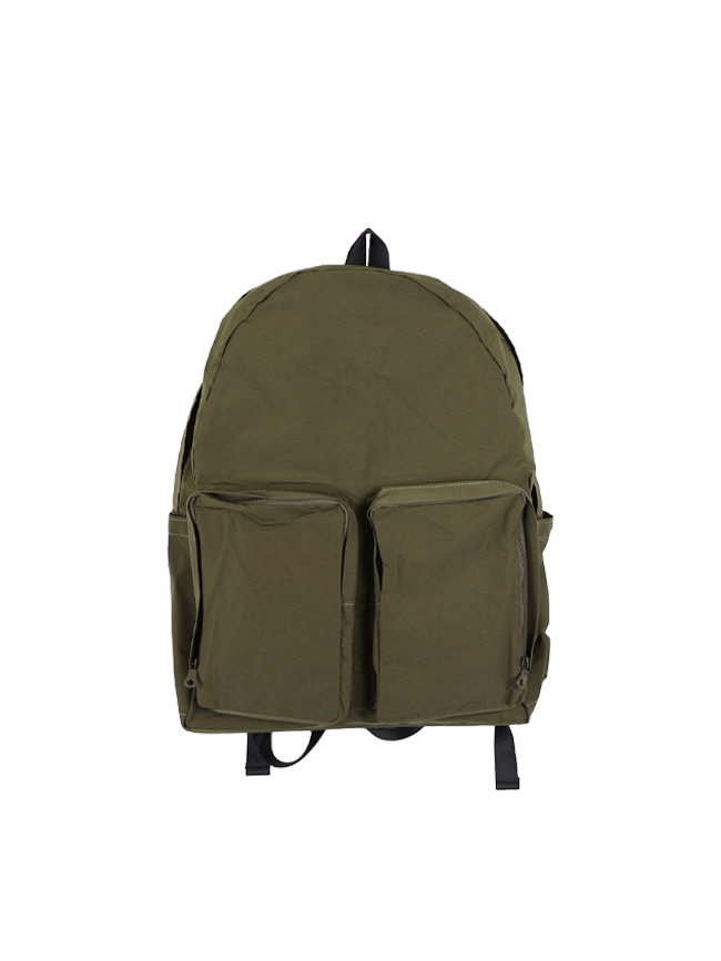 아미아칼바_ N/C Cloth Backpack [Khaki]