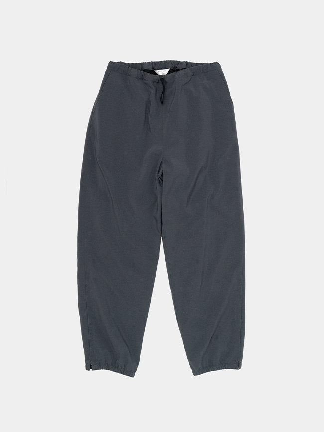스틸바이핸드_ Zipped hem nylon pants [Blue Grey]