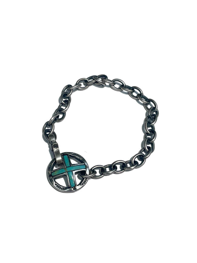 헬도라도_ Medicine Wheel Chain Bracelet