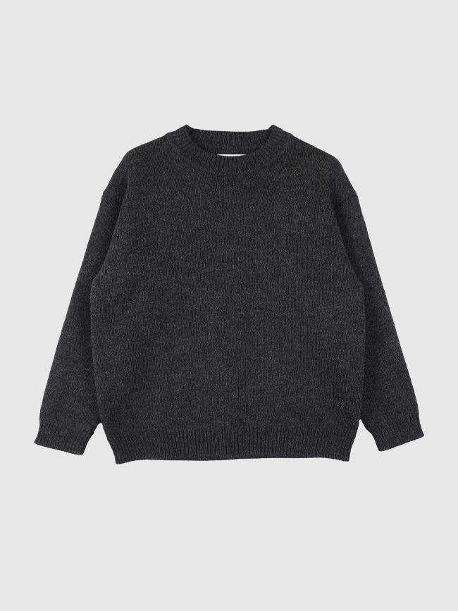 이이엘_ Nordic Sweater Classic [C/gray]