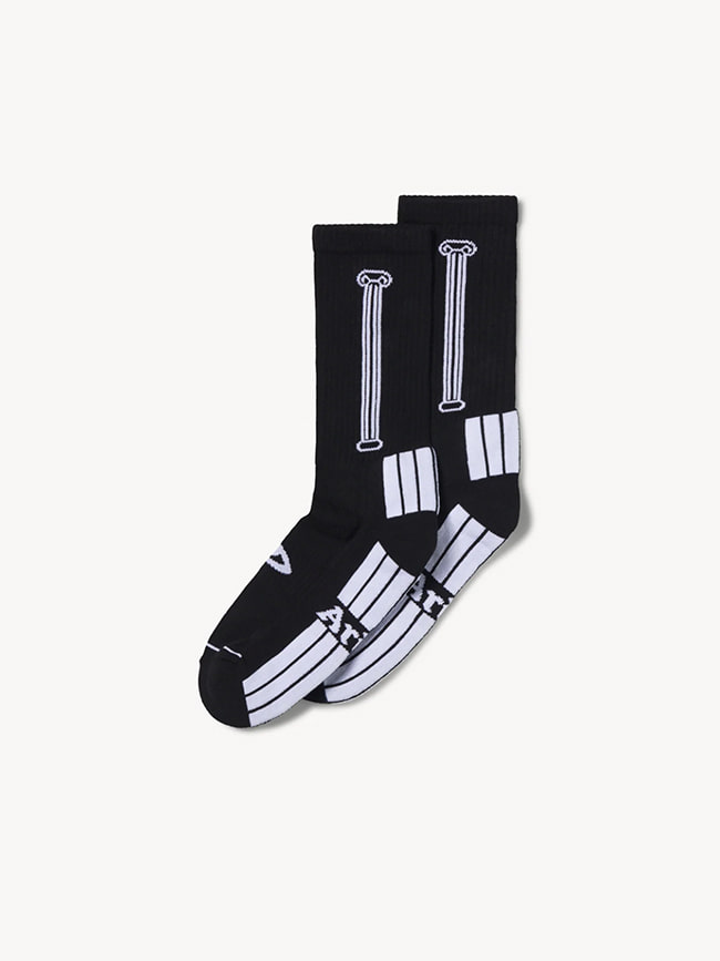 에리즈_ Column Sock [Black]