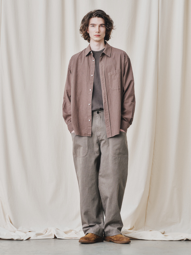 아트 이프 액츠_ French Workwear Pants_ [Vintage Brown]