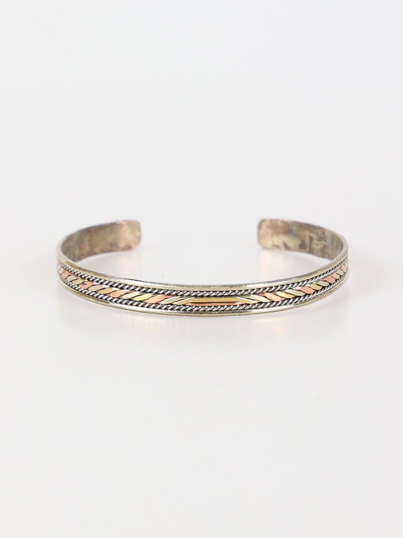 스토리크래프츠_ South Asian Copper Bracelet Twisted Pattern