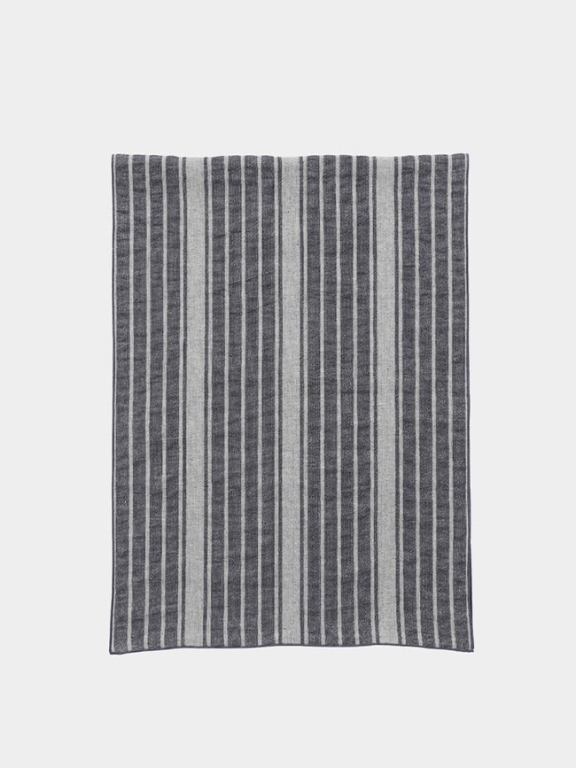 홈리_ stripe scarf [navy]