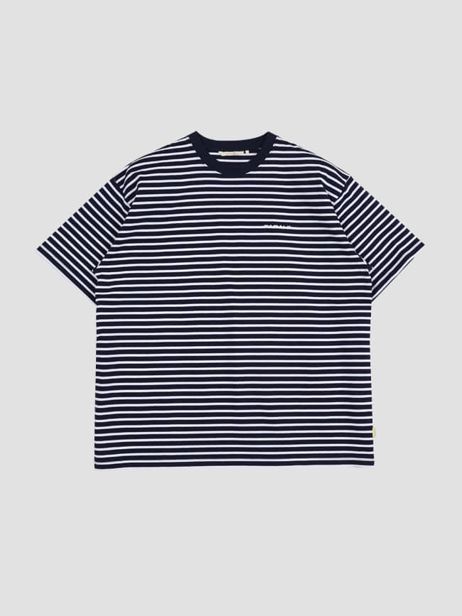 파라_ Striped T-shirt [NAVY/WHITE]
