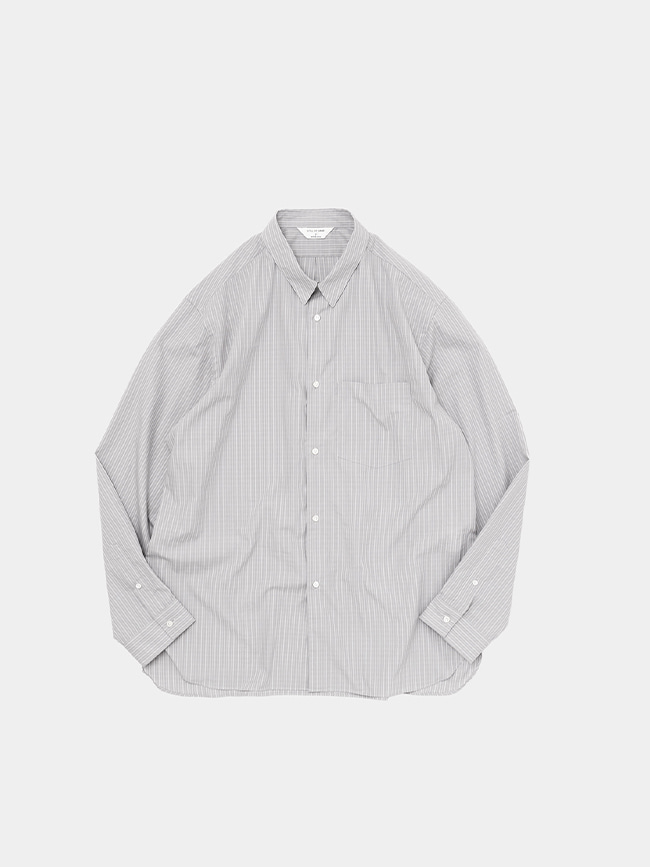 스틸바이핸드_ Regular collar shirt [GREY CHECK]