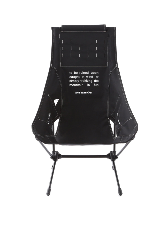 앤드원더_ Helinox × and wander folding chair two [BLACK]