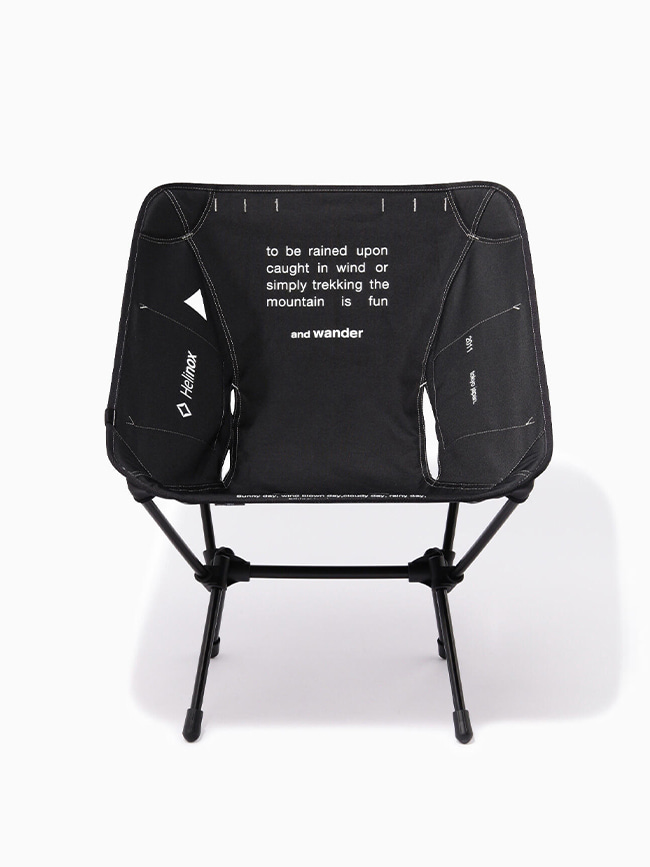 앤드원더_ Helinox × and wander folding chair one [BLACK]