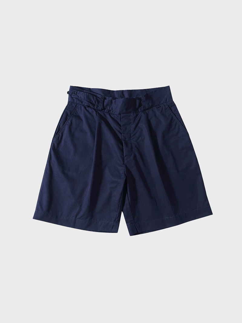 스탠다드타입스_ Side Button Shorts [Navy]