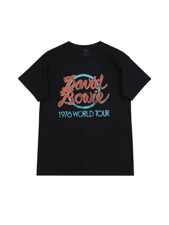 블리치아트_ Bowie 1978 World Tour T-Shirt [BLACK]