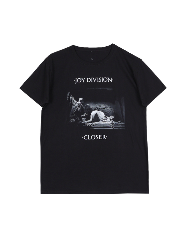 블리치아트_ JoyDivision Classic Closer T-Shirt [BLACK]