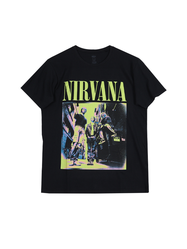 블리치아트_ Nirvana Kings Of The Street T-Shirt [BLACK]