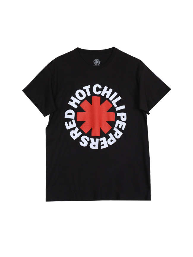 블리치아트_ RHCP Classic Asterisk T-Shirt [BLACK]