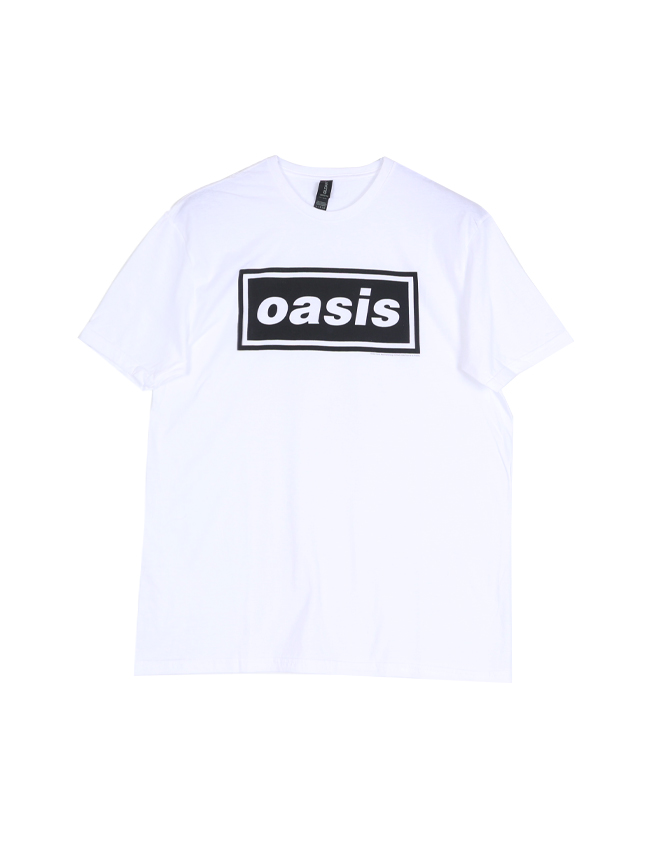 블리치아트_ Oasis Decca Logo T-Shirt [WHITE]